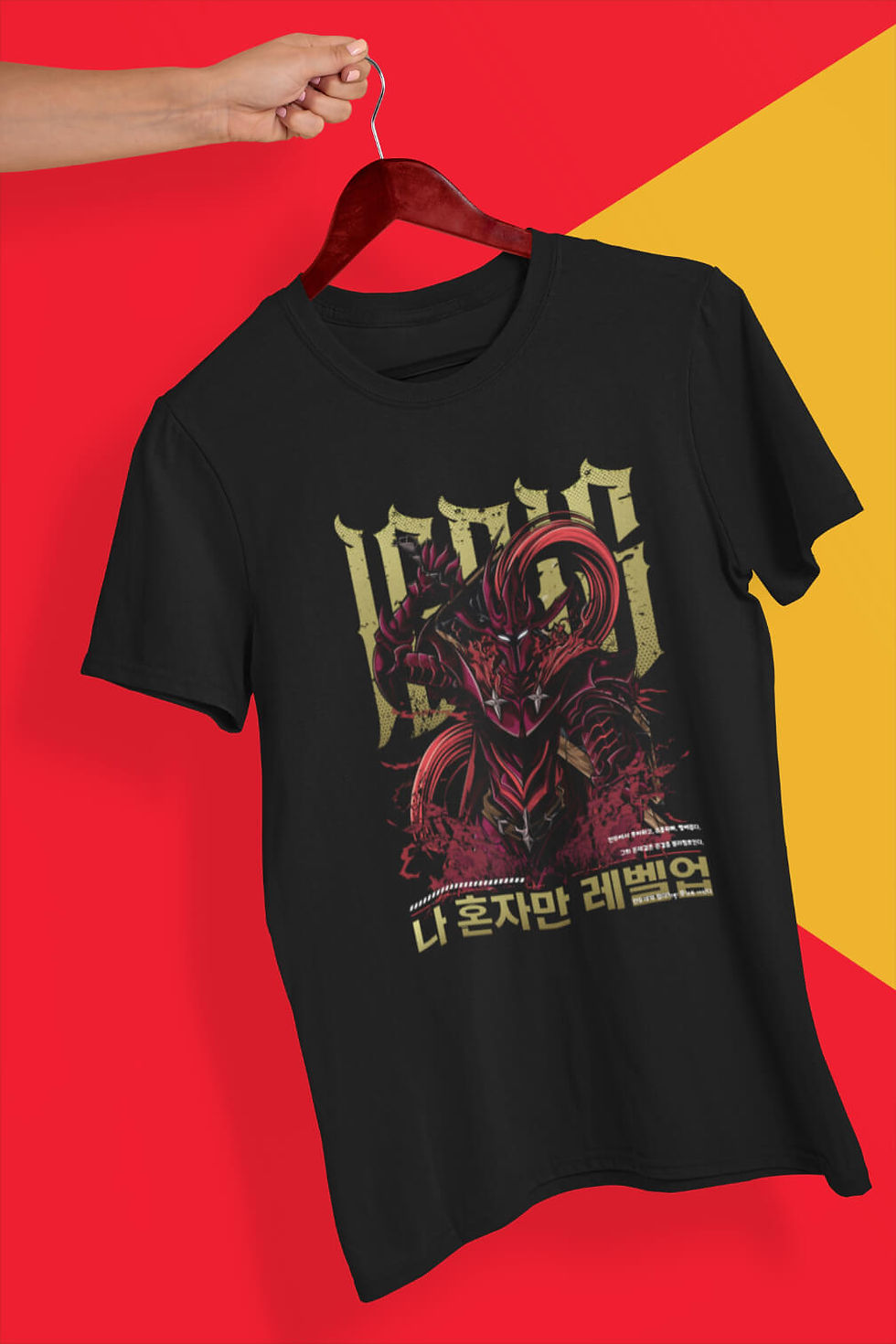 Thumbnail: Igris: Loyalty in Crimson T-Shirt