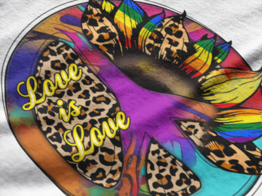 Thumbnail: Love is Love Short-Sleeved T-shirt