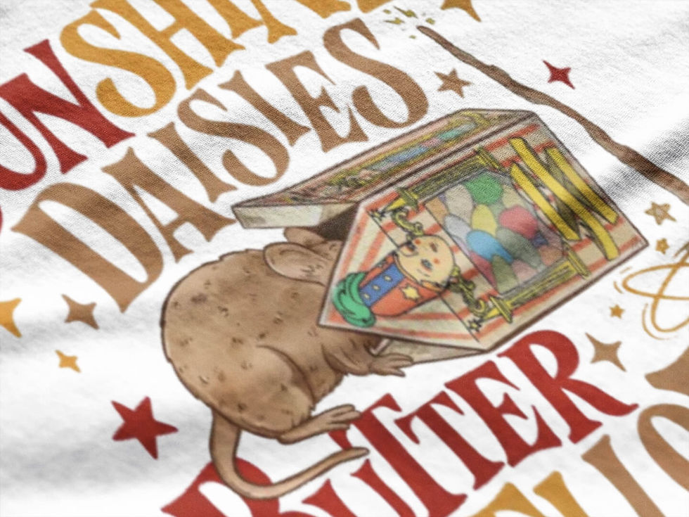 Thumbnail: Sunshine Daisies Butter Mellow Potter T-Shirt