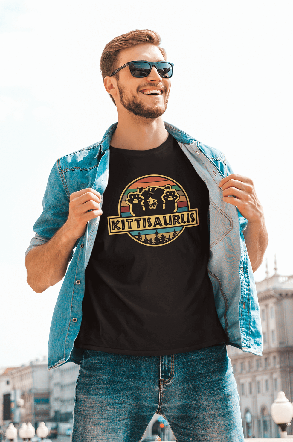 Thumbnail: Kittisaurus Short-Sleeved T-Shirt