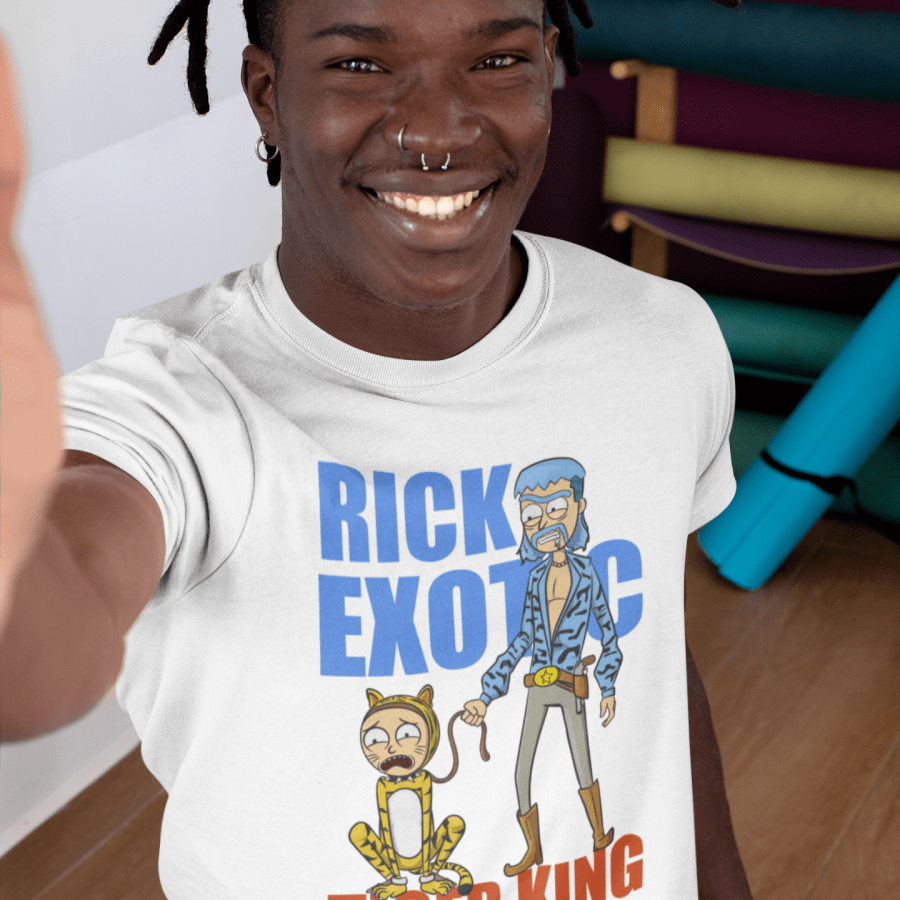Thumbnail: Rick And Morty - Tiger King Short Sleeve T-Shirt