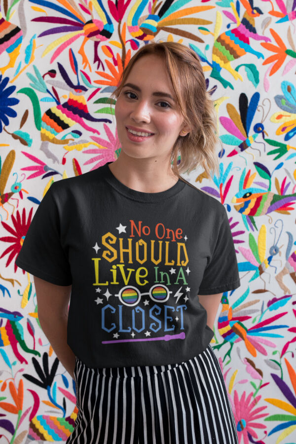Thumbnail: No One Should Live In A Closet Short-Sleeved T-shirt