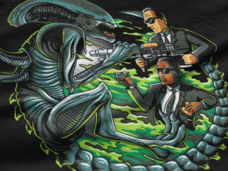 Thumbnail: Alien MIB Rumble Short-Sleeve T-Shirt