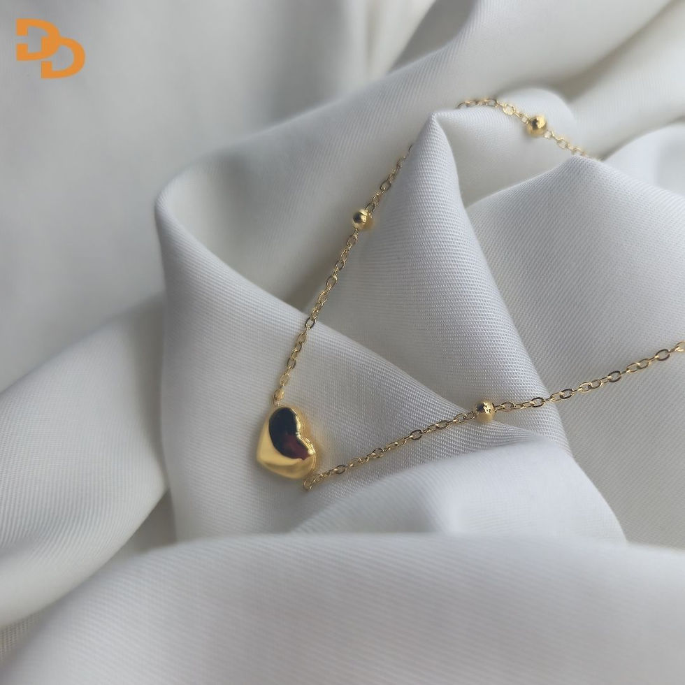 Thumbnail: Cute Heart Anklet