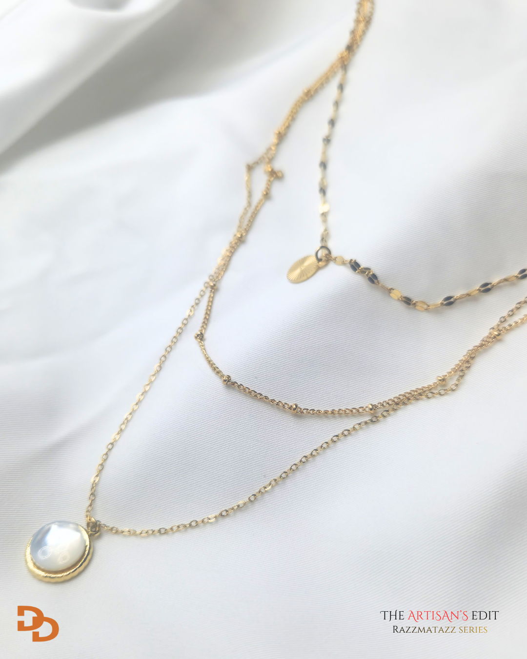 Dierdre multilayer necklace