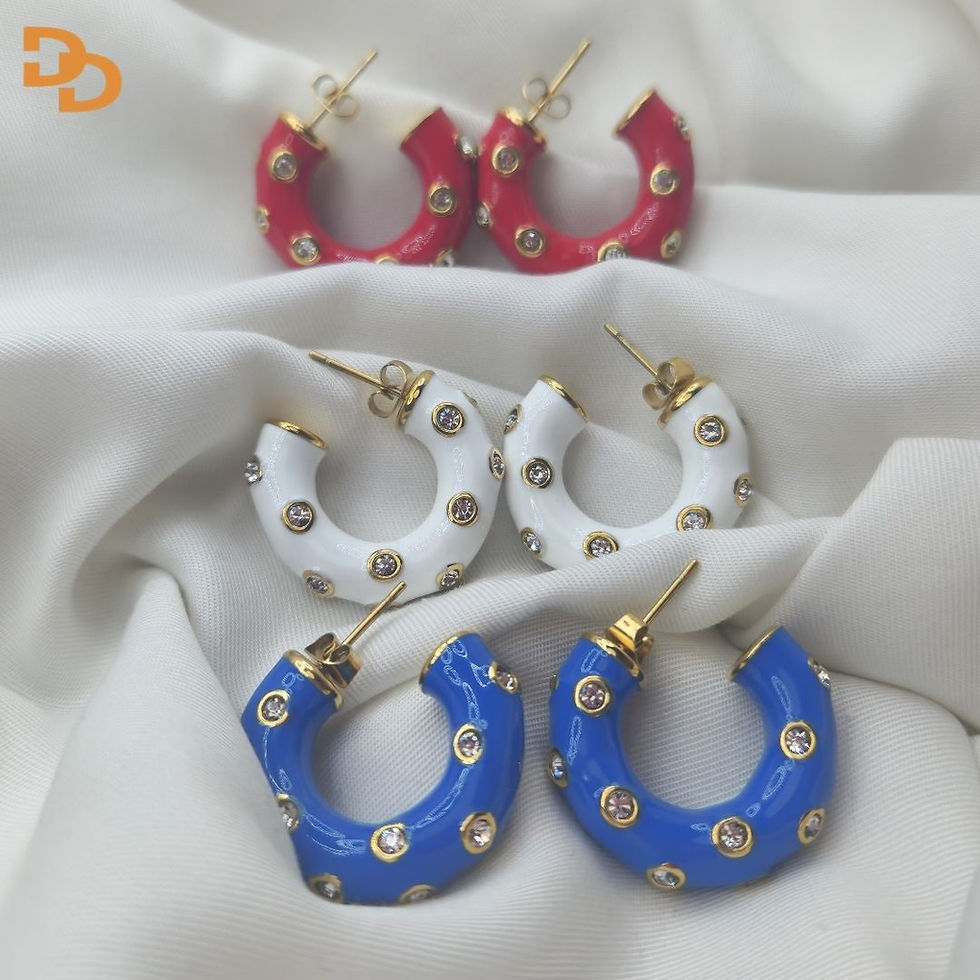 Thumbnail: Aurora Hoop- White