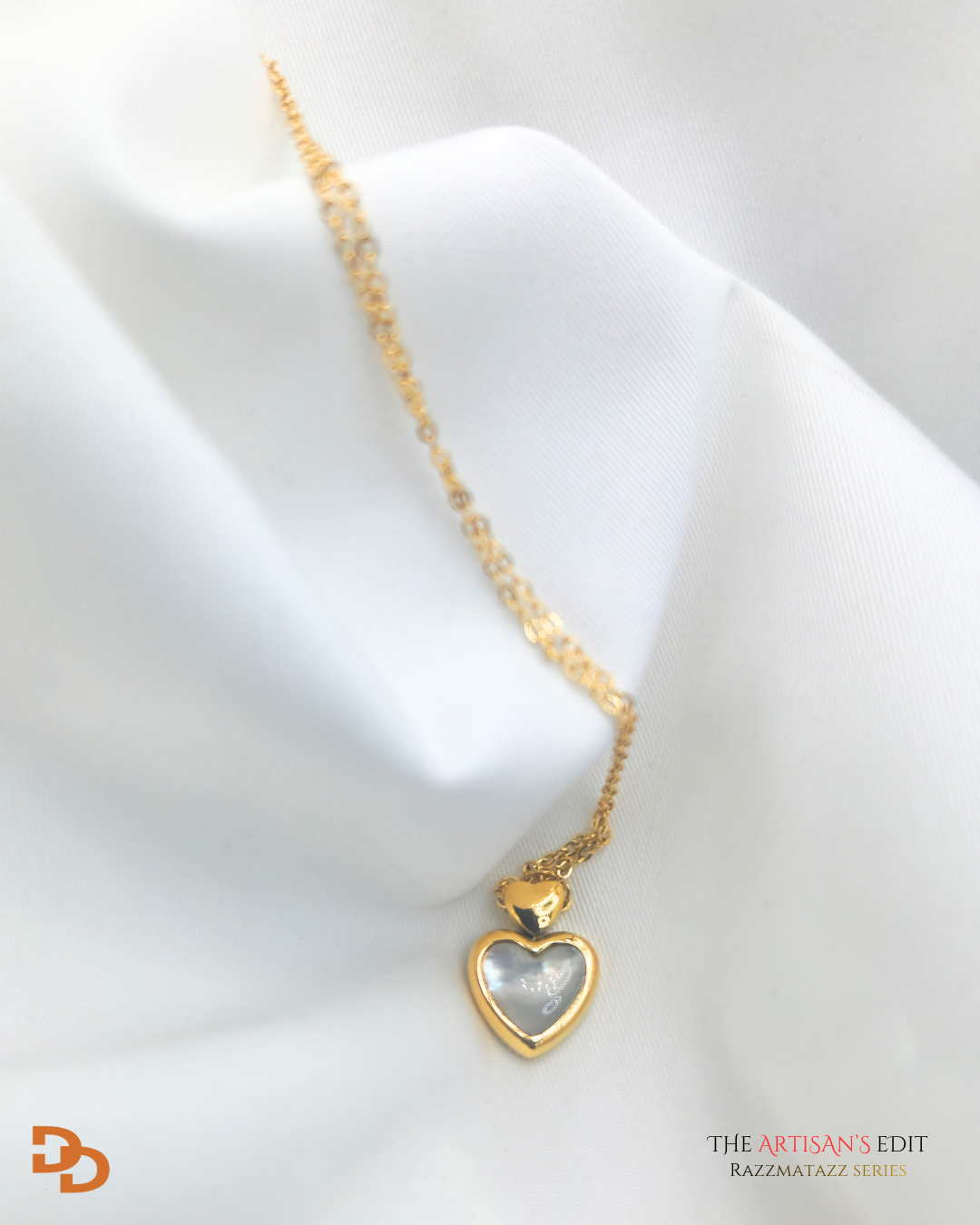 Dabria heart pendant necklace