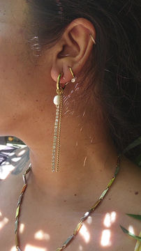 Thumbnail: Tennis CZ pearl drop