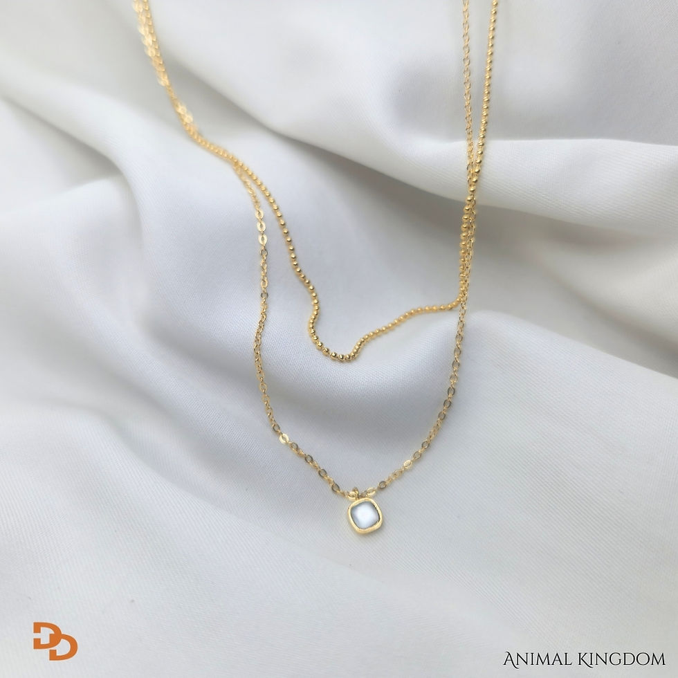 Thumbnail: Shubhi dual layer necklace