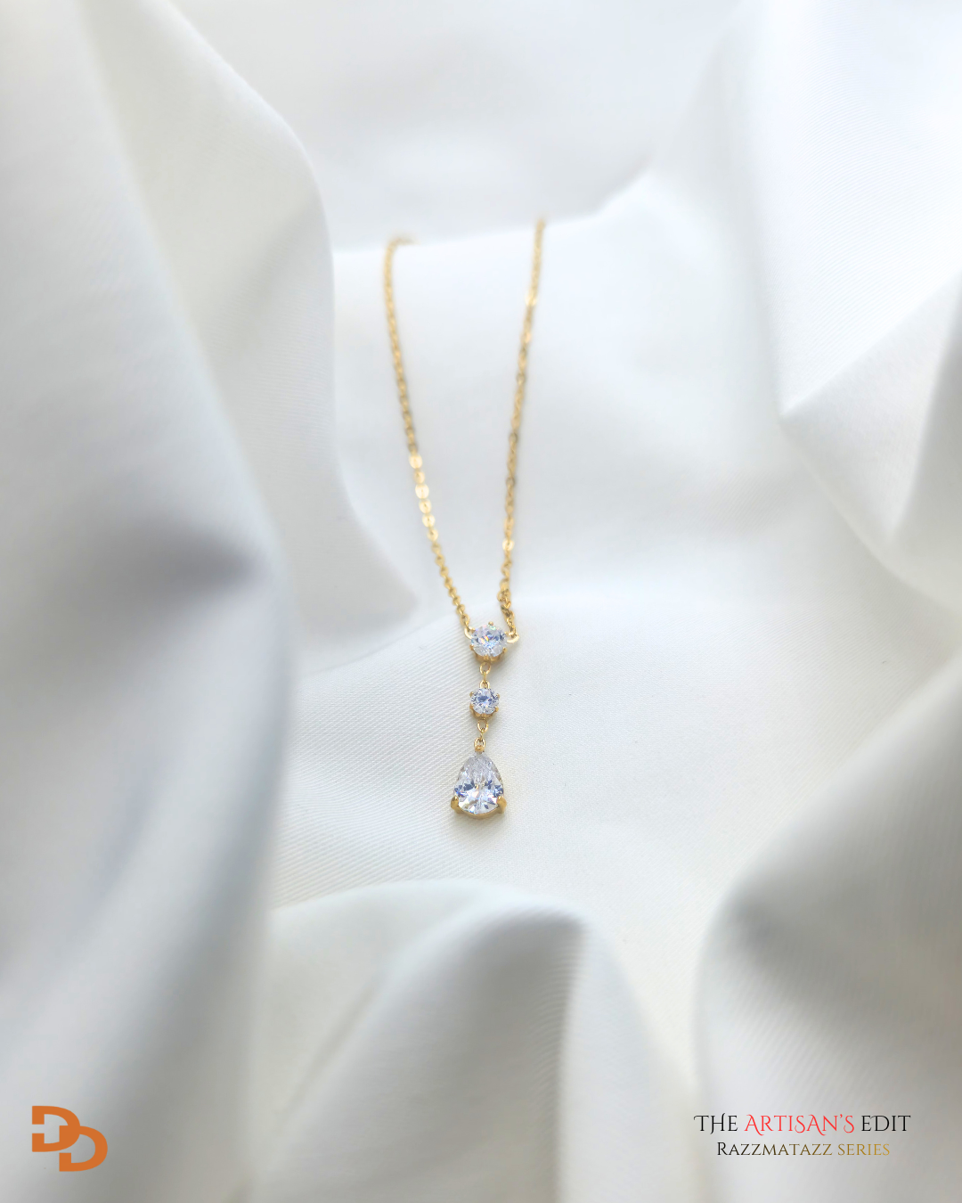 Dakota CZ pendant necklace