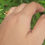 Thumbnail: Black CZ adjustable ring