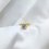 Thumbnail: Mycah moissanite ring