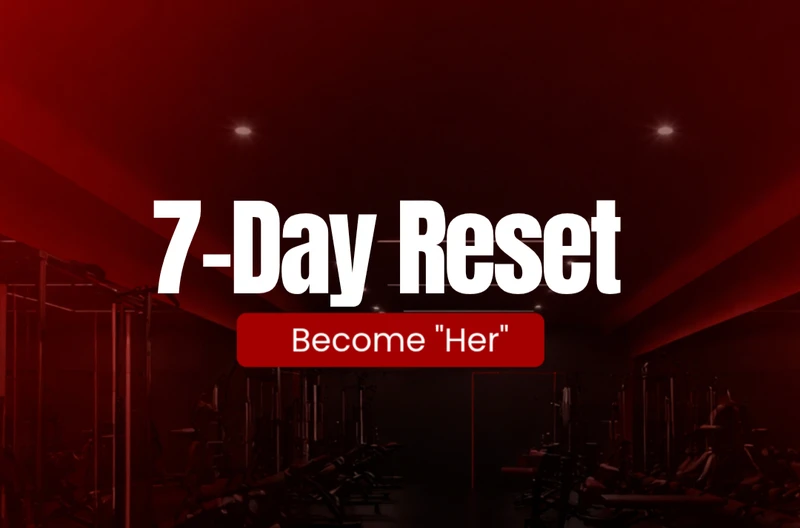 Her Code 7-Day Reset confidence challenge for women focused on self-growth, self-love and mindset