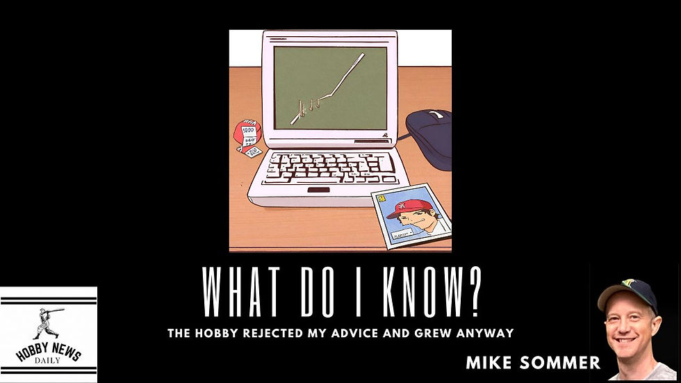 The Hobby Rejected My Advice and Grew Anyway