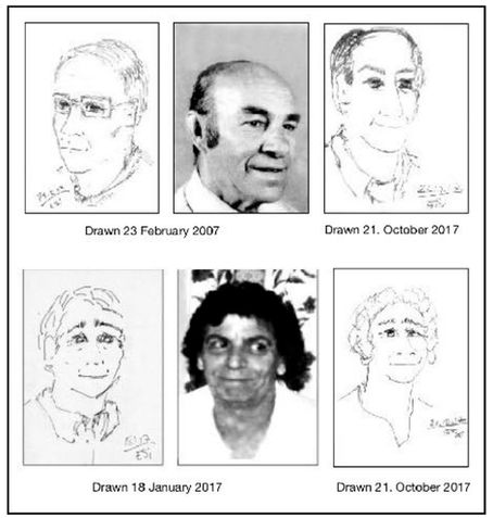 FOR THE VERY FIRST TIME! PORTRAITS REDRAWN
