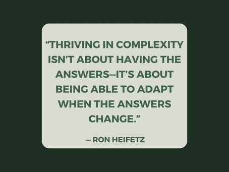If The Answers Keep Changing, How Can You Possibly Keep Up?