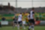 Skipper Jacques Welsh imposes himself on the game in acrobatic fashion. Picture by KELLY JONES