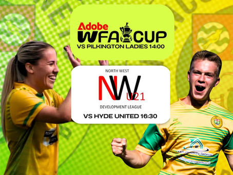 Lazy Sunday afternoon? Not for our Ladies and Under 21s!