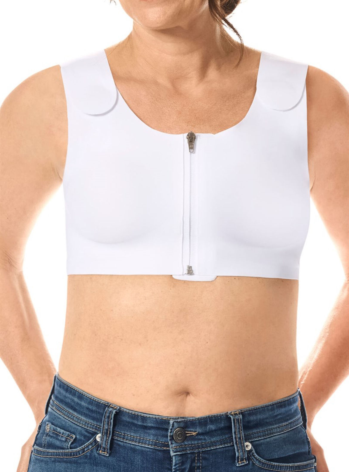 Lymph Flow Front Closure Soft Bra