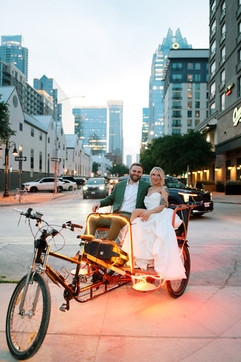 Downtown Austin Wedding With Rooftop Views, City Streets, and Austin Charm