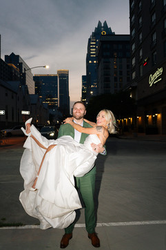 Downtown Austin Wedding With Rooftop Views, City Streets, and Austin Charm