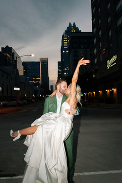 Downtown Austin Wedding With Rooftop Views, City Streets, and Austin Charm