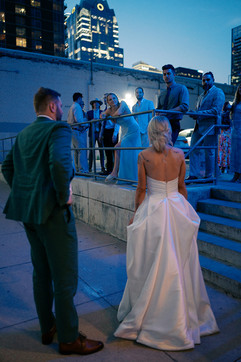 Downtown Austin Wedding With Rooftop Views, City Streets, and Austin Charm