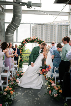 Downtown Austin Wedding With Rooftop Views, City Streets, and Austin Charm