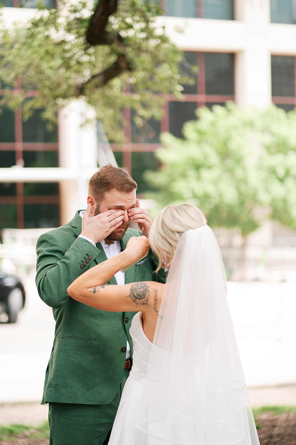 Downtown Austin Wedding With Rooftop Views, City Streets, and Austin Charm
