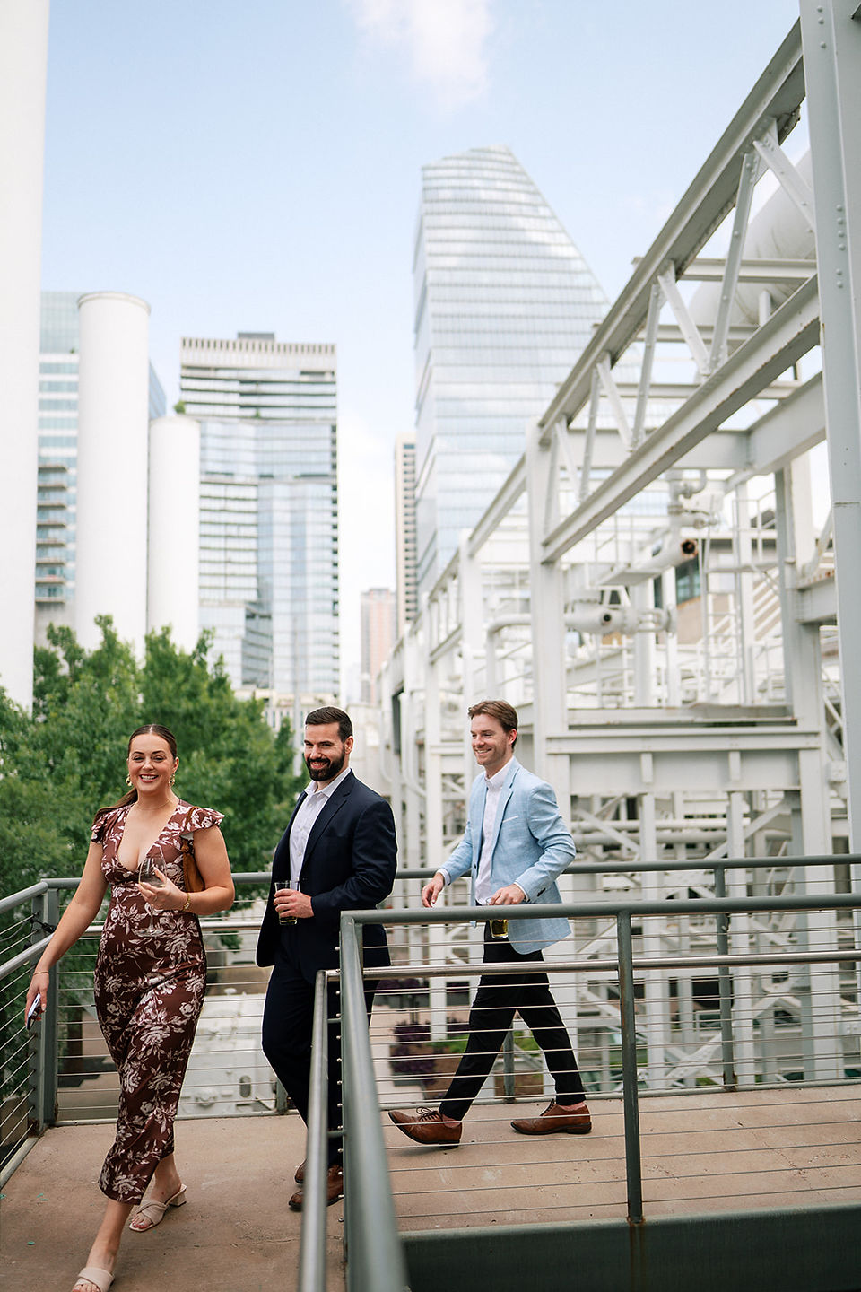Downtown Austin Wedding With Rooftop Views, City Streets, and Austin Charm