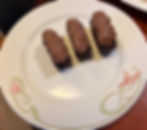 Allergy-friendly dessert provided in the Disney Fantasy Concierge Lounge