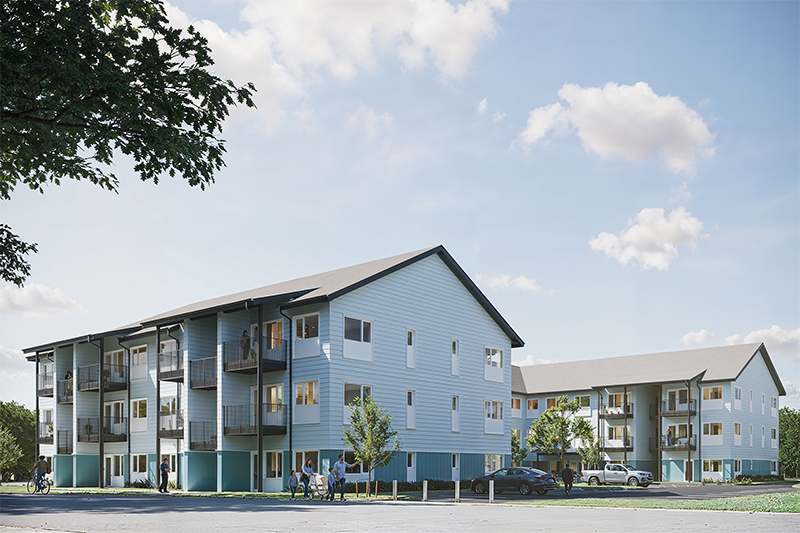 Corvallis Spruce Apartments Affordable Housing in Corvallis, OR