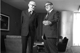 Henry Kissinger e Ernesto Geisel