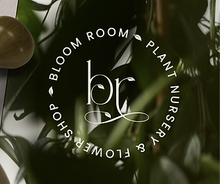 elegant plant shop brand logo design