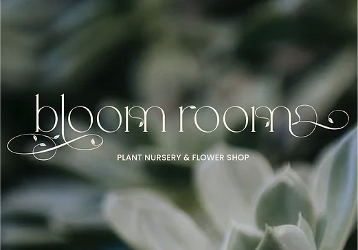 elegant plant shop brand logo design