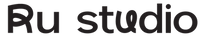 Ru Studio graphic brand designer logo