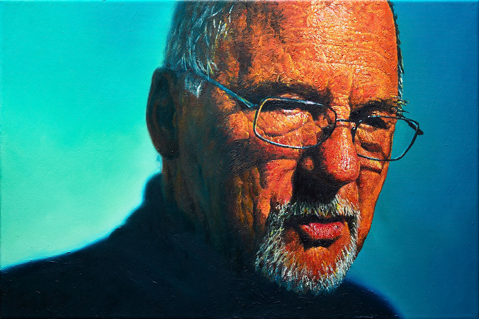 hyperrealism,people,dad,face