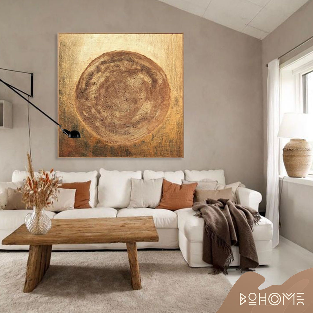 'Golden Kingdom' 150"cm x 150"cm