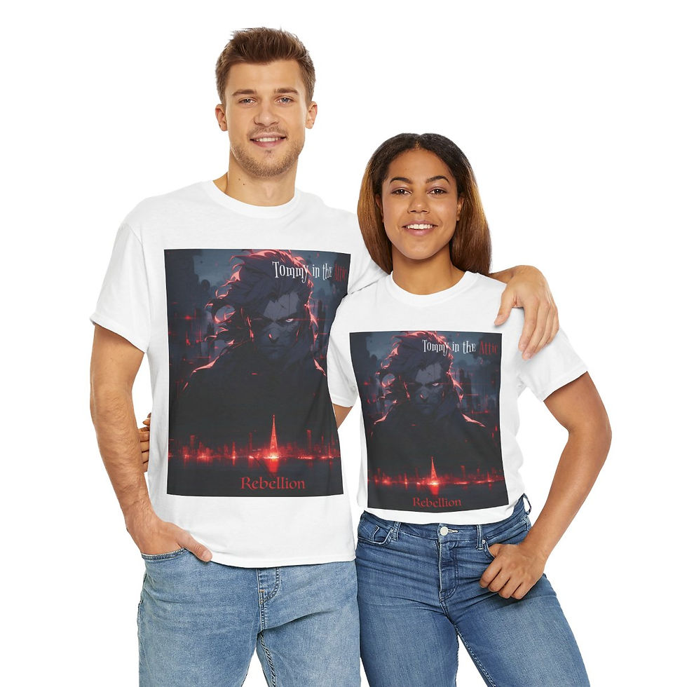 EV antenna Unisex Heavy Cotton Tee
