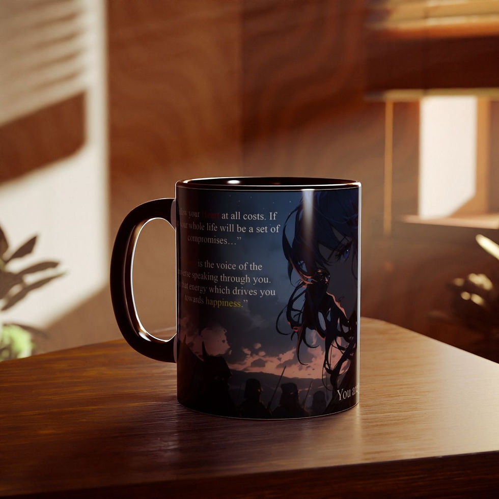 Miniature : Mandy Battlefield (quote) Accent Mugs, 11oz