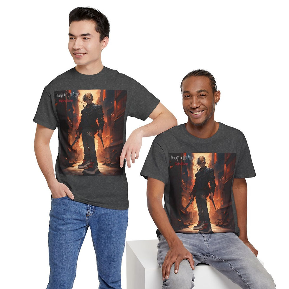 Miniature : Thin Man knives Unisex Heavy Cotton Tee