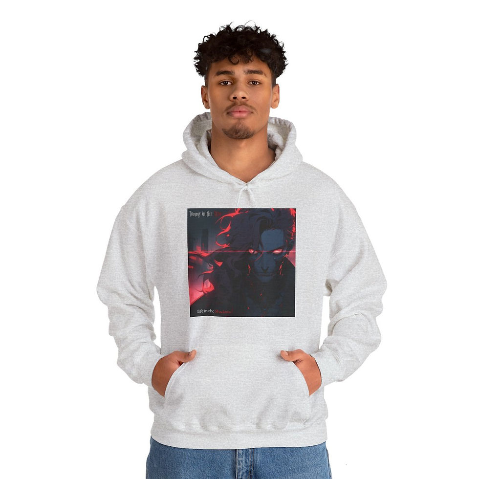 Thumbnail: Scientist glow Unisex Heavy Blend™ Hooded Sweatshirt