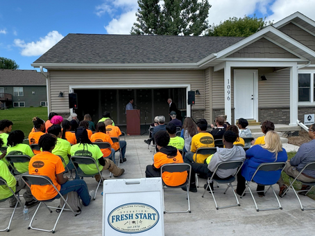 OFS Emerging Adults Build Two New Homes in Sun Prairie