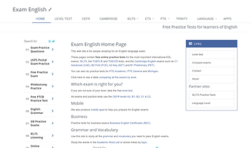Exam English - Free Practice for IELTS,the TOEFL® and TOEIC® tests and the Cambridge Engli