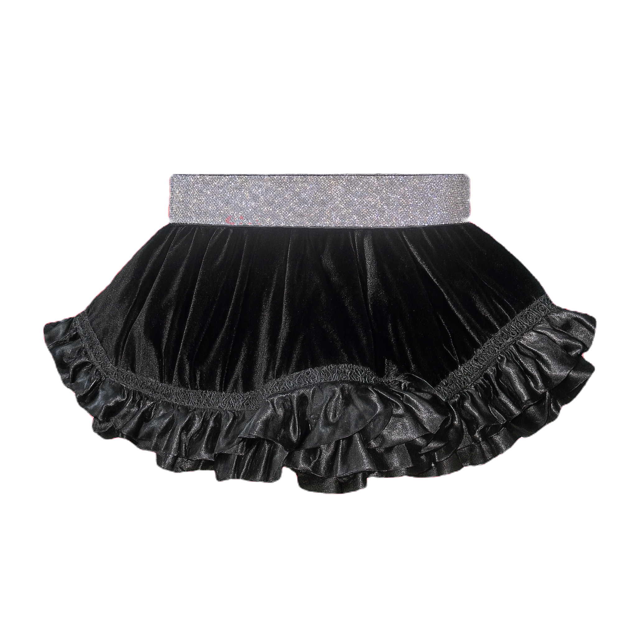 Black Tie Noel Peplum Belt