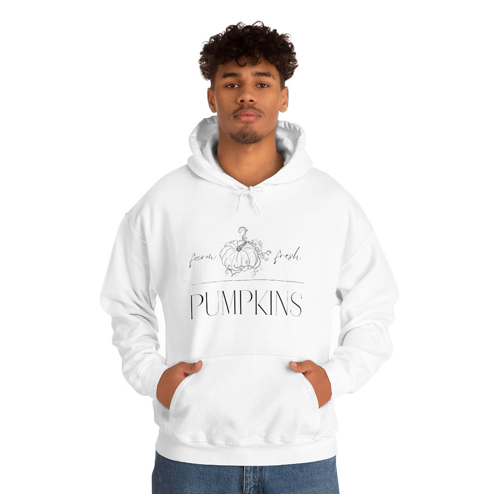 Thumbnail: Farm Fresh Pumpkins Hooded Sweatshirt
