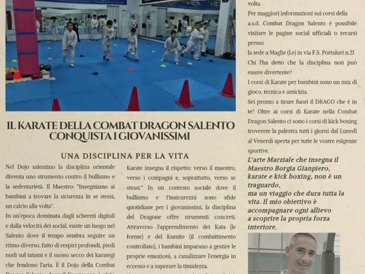 COMBAT DRAGON SALENTO dice: STOP BULLISMO!
