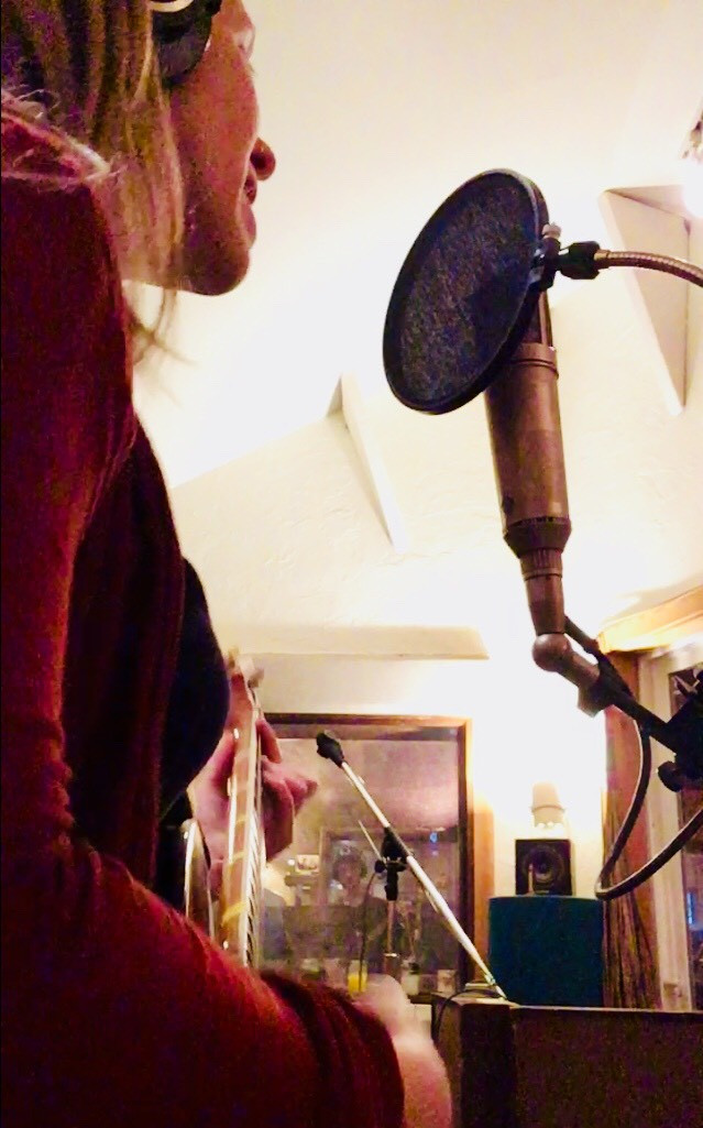 Megan Johns Recording at Gungho Studio