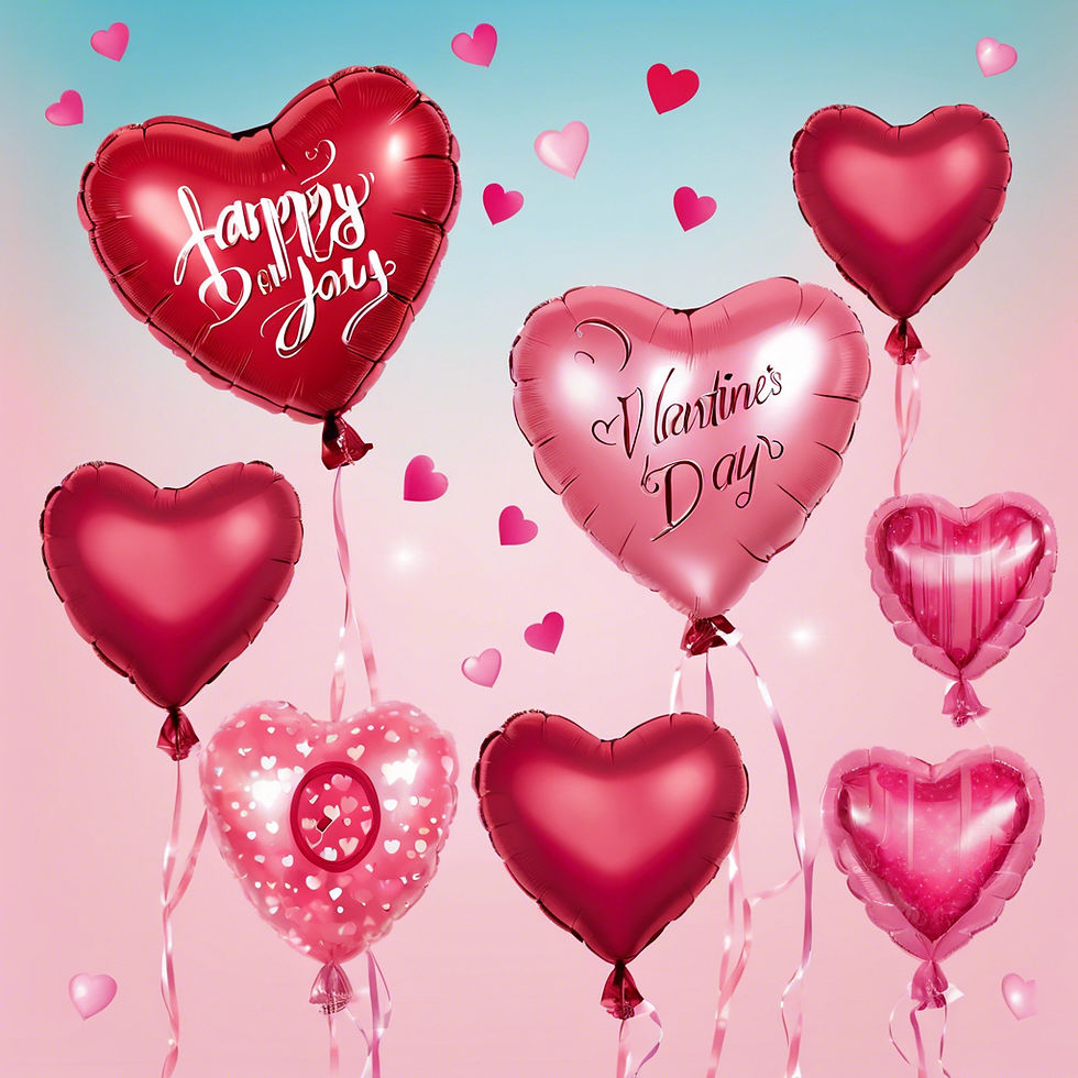 Valentine's Day Mylar Balloon