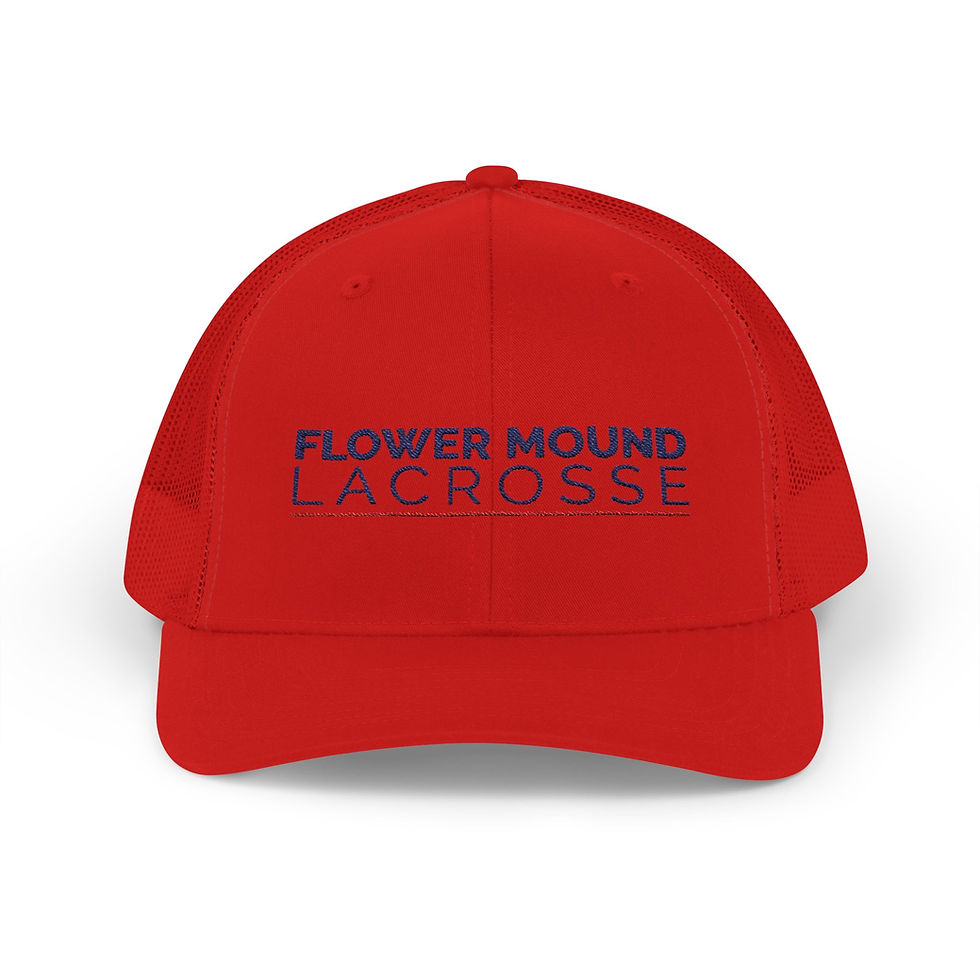 Thumbnail: Flower Mound Lacrosse SnapBack Trucker Cap